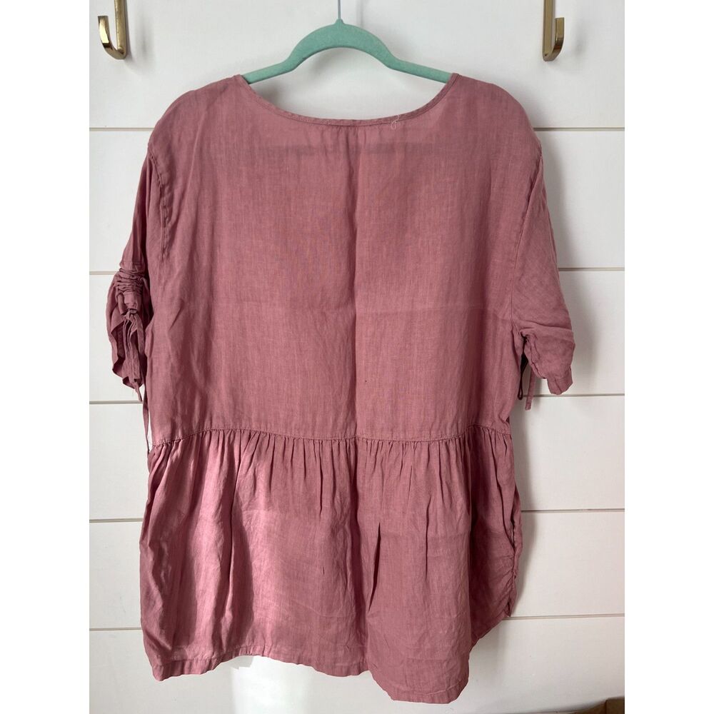 Sigrid Olson 100% Linen Tunic - Picture 2 of 3
